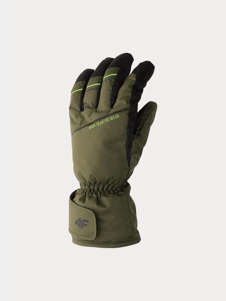 Zielone rękawiczki 4F