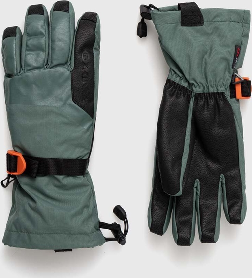 Zielone rękawiczki Dakine