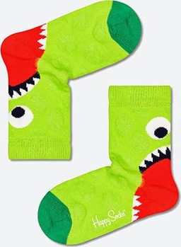 Zielone skarpetki Happy Socks dla dziewczynek