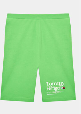Zielone spodenki dziecięce Tommy Hilfiger