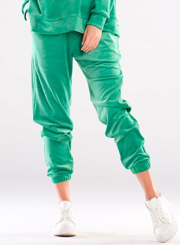 Zielone spodnie Awama