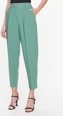 Zielone spodnie Bruuns Bazaar