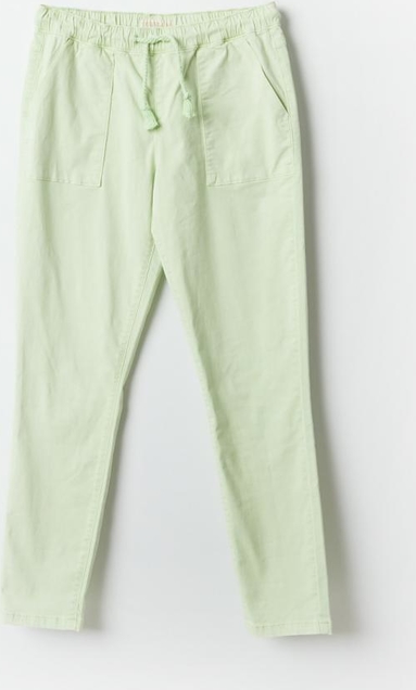 Zielone spodnie Diverse w stylu casual
