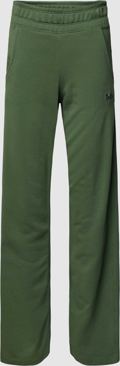 Zielone spodnie DKNY z dresówki w stylu retro