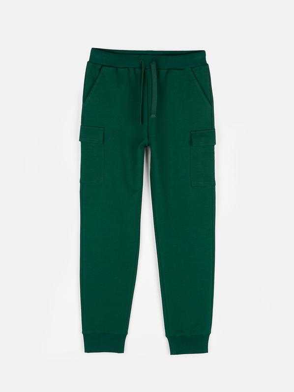 Zielone spodnie dziecięce Gate dla chłopców
