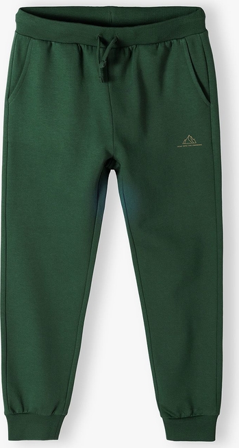 Zielone spodnie dziecięce Lincoln & Sharks By 5.10.15. dla chłopców