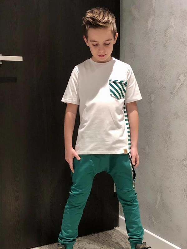 Zielone spodnie dziecięce MIMI