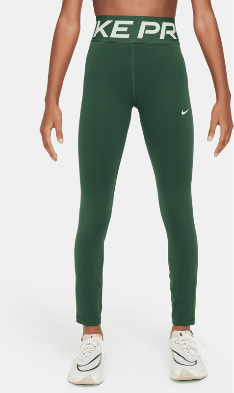 Zielone spodnie dziecięce Nike
