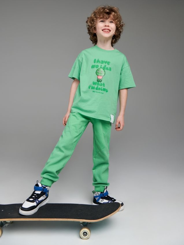 Zielone spodnie dziecięce Sinsay