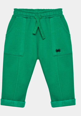 Zielone spodnie dziecięce United Colors Of Benetton dla chłopców