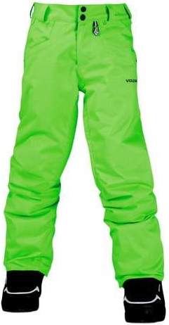 Zielone spodnie dziecięce Volcom