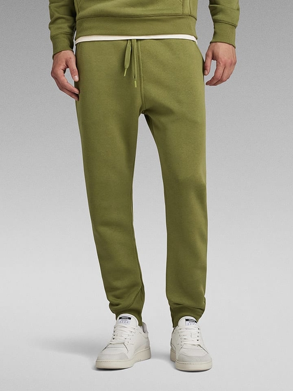Zielone spodnie G-star z dresówki