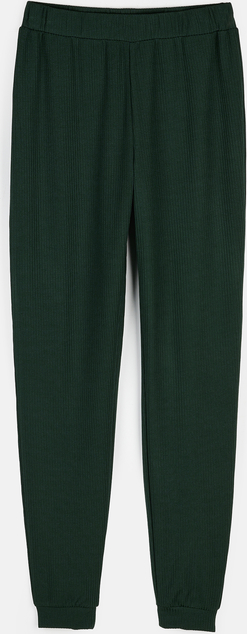 Zielone spodnie Gate z dresówki w sportowym stylu
