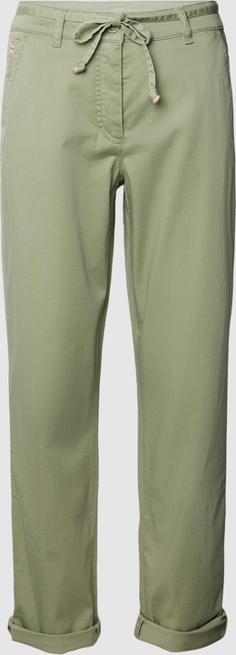 Zielone spodnie Gerry Weber w stylu casual