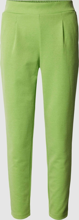 Zielone spodnie Ichi z bawełny