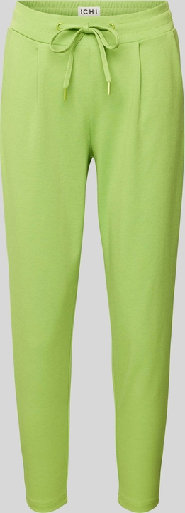 Zielone spodnie Ichi z dresówki