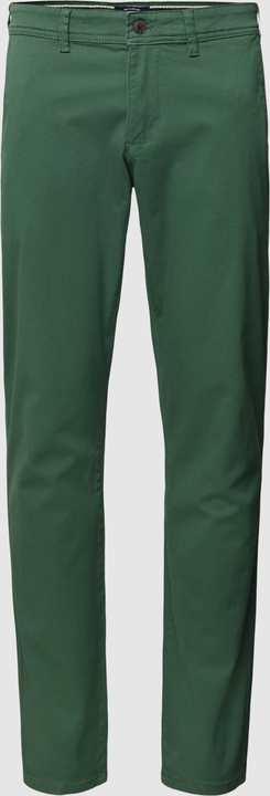Zielone spodnie McNeal z bawełny w stylu casual