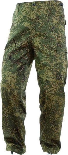Zielone spodnie Mil-Tec z bawełny