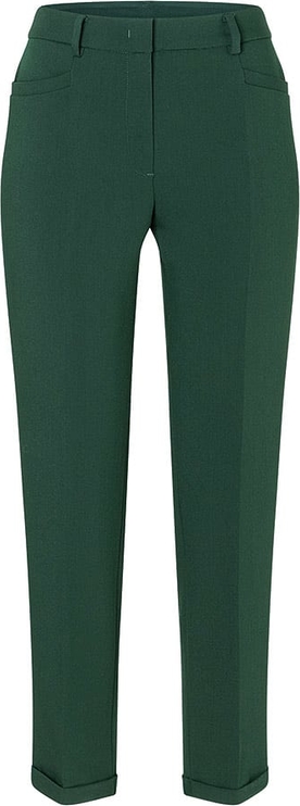 Zielone spodnie More & More w stylu casual