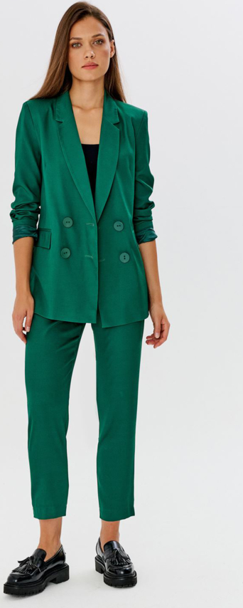 Zielone spodnie Naoko-store.pl w stylu klasycznym