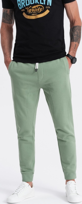 Zielone spodnie Ombre