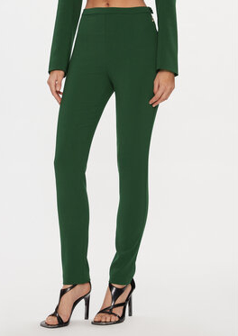 Zielone spodnie Patrizia Pepe w stylu casual