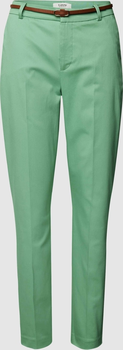 Zielone spodnie Peek&Cloppenburg z bawełny