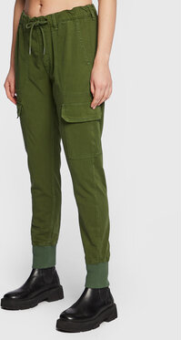 Zielone spodnie Pepe Jeans
