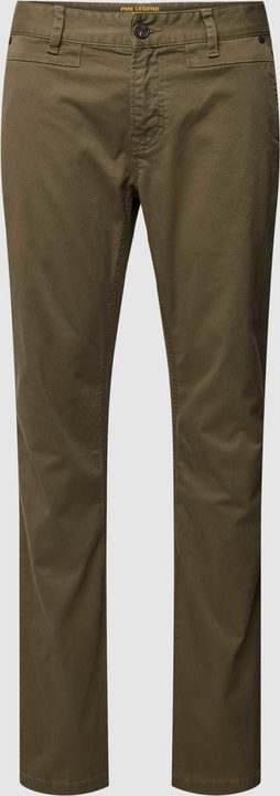 Zielone spodnie Pme Legend (pall Mall) z bawełny