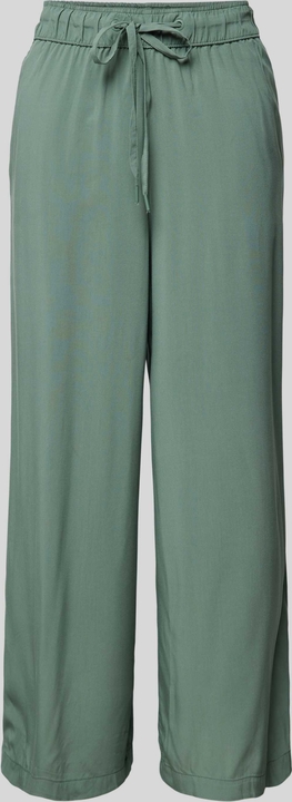 Zielone spodnie Qs w stylu retro