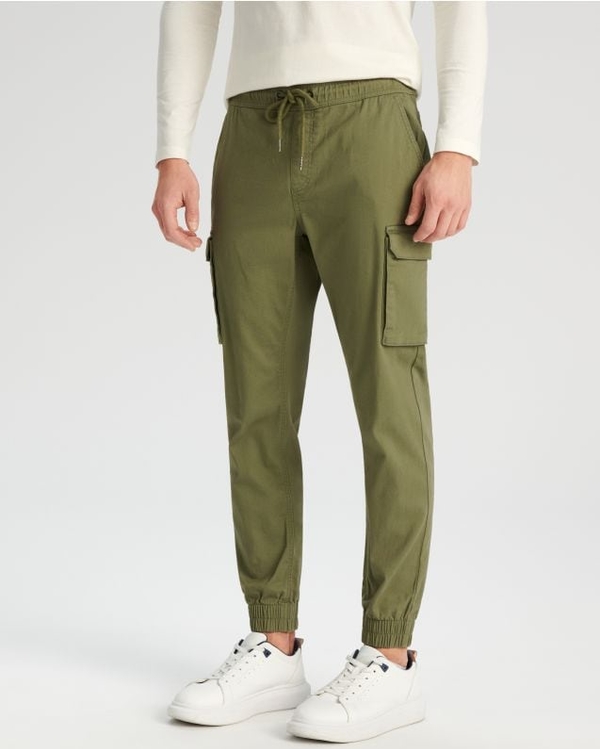 Zielone spodnie Sinsay w stylu casual