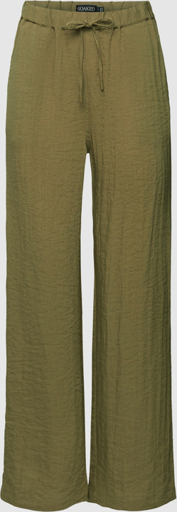 Zielone spodnie Soaked in Luxury w stylu retro