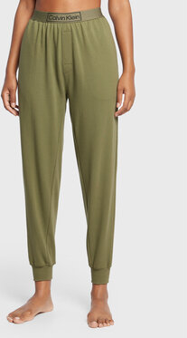 Zielone spodnie sportowe Calvin Klein Underwear w stylu casual