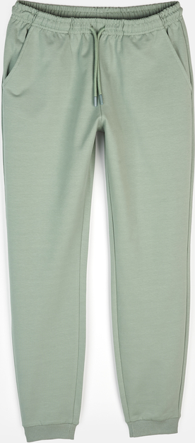 Zielone spodnie sportowe Gate z dresówki w stylu casual