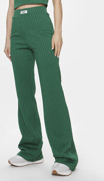 Zielone spodnie sportowe Guess