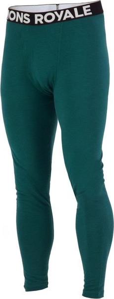 Zielone spodnie sportowe Mons Royale z wełny