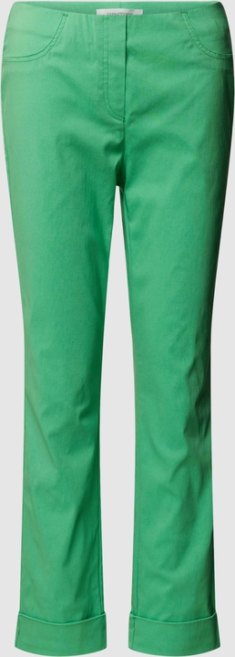Zielone spodnie Stehmann w stylu casual