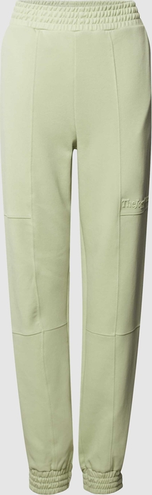 Zielone spodnie Thejoggconcept z dresówki