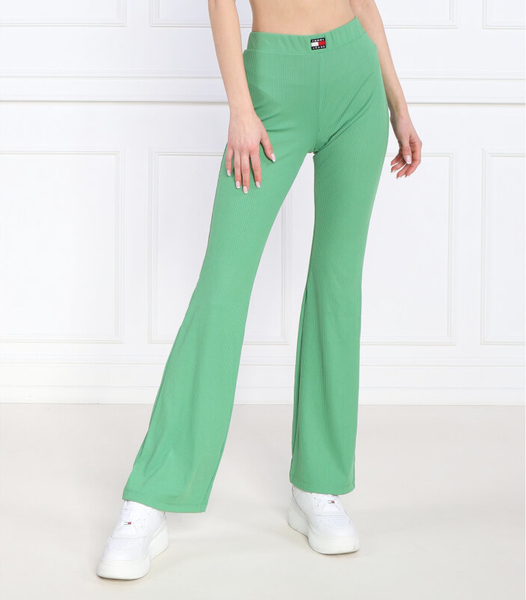 Zielone spodnie Tommy Jeans