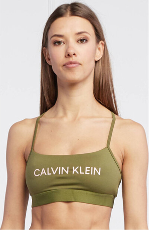 Zielony biustonosz Calvin Klein