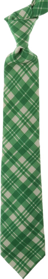 Zielony krawat Isaia