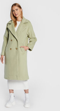 Zielony płaszcz Glamorous przejściowa