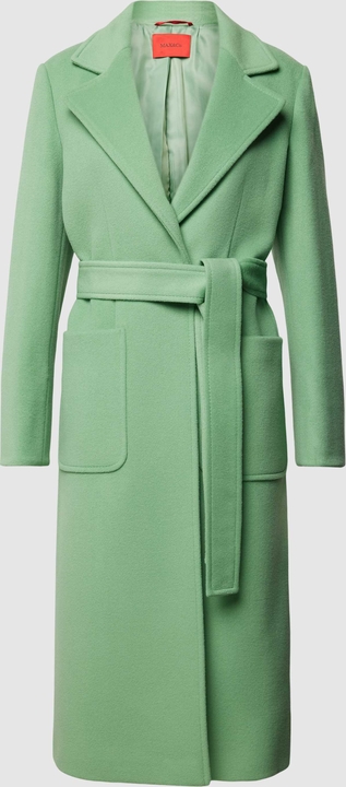 Zielony płaszcz Max & Co. z wełny
