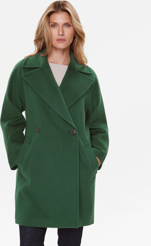 Zielony płaszcz MaxMara z wełny