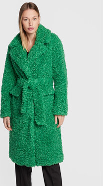 Zielony płaszcz Pinko w stylu casual