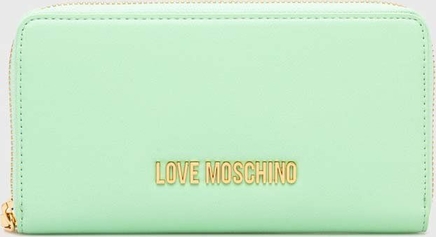 Zielony portfel Love Moschino