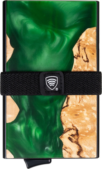Zielony portfel męski Koruma