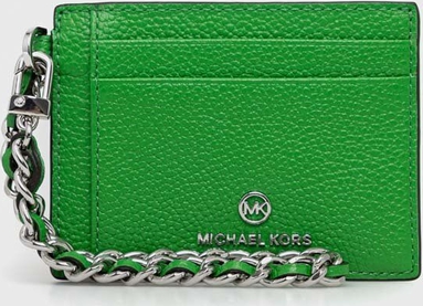 Zielony portfel Michael Kors