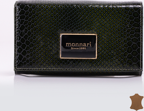 Zielony portfel Monnari