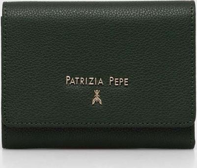 Zielony portfel Patrizia Pepe